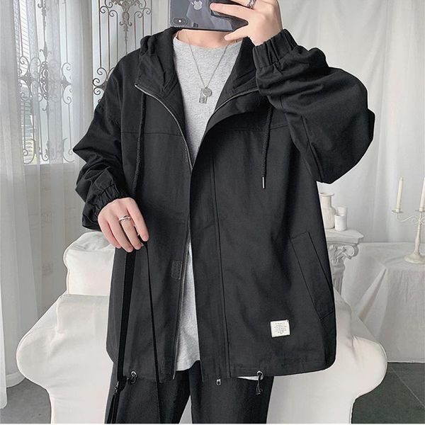 men's jackets 2021 spring autumn coat korean style trend loose tide brand student jacket hong kong handsome all-match 20b, Black;brown
men's jackets 2021 spring autumn coat korean style trend loose tide brand student jacket hong kong handsome all-match 20b, Black;brown