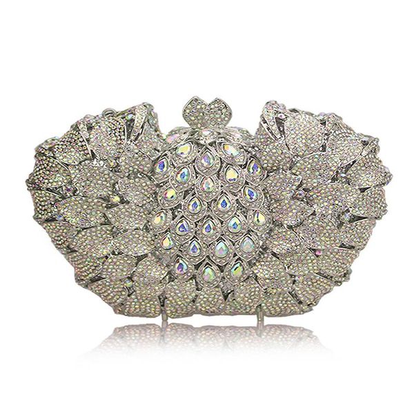 evening bags luxury crystal silver clutch and ab large rhinestone handbag fashion wedding bridal dinner purse xiyuan ladies
evening bags luxury crystal silver clutch and ab large rhinestone handbag fashion wedding bridal dinner purse xiyuan ladies