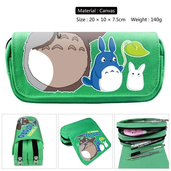 card holders my neighbour totoro canvas pencil case kids students toothpaste pen bags pack gifts, Brown;gray
card holders my neighbour totoro canvas pencil case kids students toothpaste pen bags pack gifts, Brown;gray