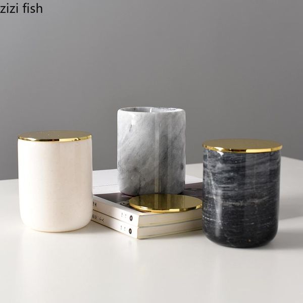 storage bottles & jars european marble candle cup metal lid candy jewelry small object jar kitchen tool home decoration gift
storage bottles & jars european marble candle cup metal lid candy jewelry small object jar kitchen tool home decoration gift