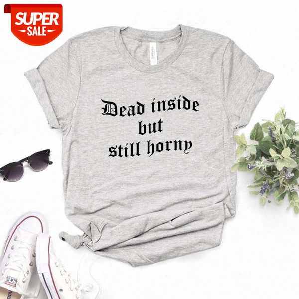 sunfiz yf dead inside but still horny print women tshirts cotton casual funny t shirt for lady tee #fv4d, White
sunfiz yf dead inside but still horny print women tshirts cotton casual funny t shirt for lady tee #fv4d, White