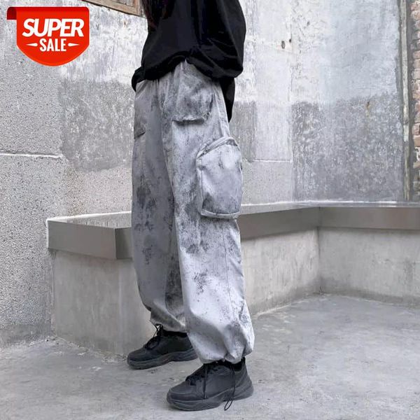 camouflage drawstring cargo pants men women autumn 2020 new loose bf wind straight casual pants high waist trousers couple trend #aj5o, Black;white
camouflage drawstring cargo pants men women autumn 2020 new loose bf wind straight casual pants high waist trousers couple trend #aj5o, Black;white