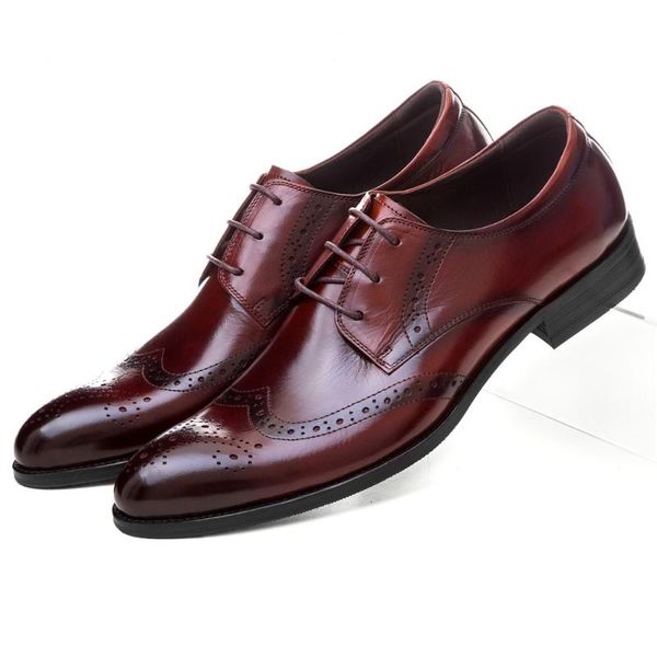 dress shoes fashion black / brown tan pointed toe oxfords mens business genuine leather wedding boys prom
dress shoes fashion black / brown tan pointed toe oxfords mens business genuine leather wedding boys prom