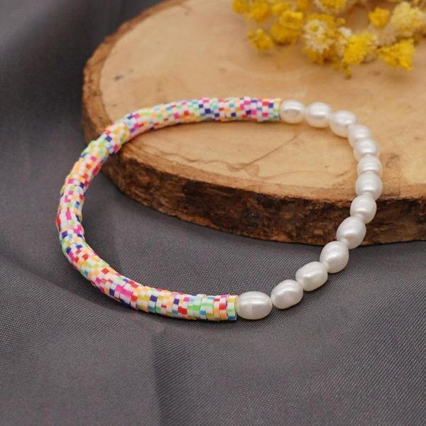 beaded, strands bohemian ethnic style color 4mm soft pottery natural freshwater baroque pearl bracelet female cuffs and, Black
beaded, strands bohemian ethnic style color 4mm soft pottery natural freshwater baroque pearl bracelet female cuffs and, Black