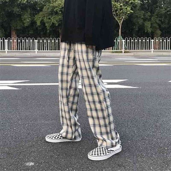 men's pants houzhou xadrez calças dos homens streetwear baggy moda perna larga verificada masculinas verão solto casual harajuku mj1b, Black
men's pants houzhou xadrez calças dos homens streetwear baggy moda perna larga verificada masculinas verão solto casual harajuku mj1b, Black