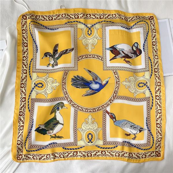 scarves silk scarf square women foulard bandana hairband shawl lady wrap fashion wraps design print neck kerchief female headscarf, Blue;gray
scarves silk scarf square women foulard bandana hairband shawl lady wrap fashion wraps design print neck kerchief female headscarf, Blue;gray