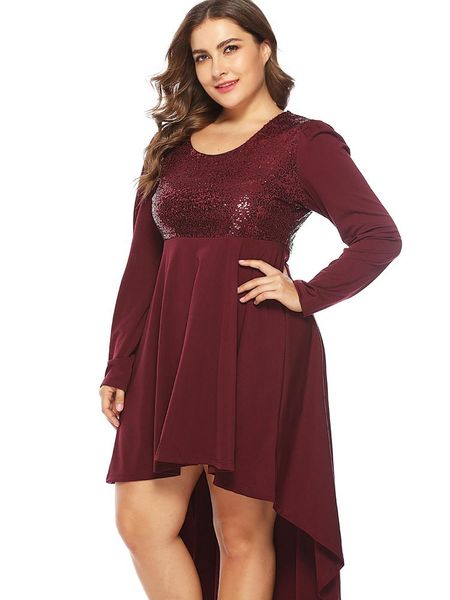 casual dresses olomm obesity large size dress women's formal sequins europe and america style tuxedo delivery dj712#, Black;gray
casual dresses olomm obesity large size dress women's formal sequins europe and america style tuxedo delivery dj712#, Black;gray