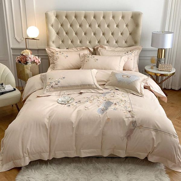 bedding sets traditional chinese set luxury embroidery bed linen cotton for home double cover duver sheet
bedding sets traditional chinese set luxury embroidery bed linen cotton for home double cover duver sheet