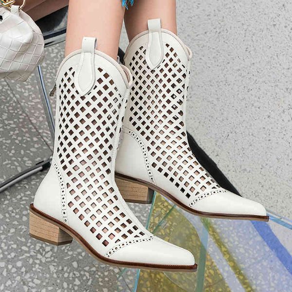 boots oco out pointed to the mid-calf women's boots genuine leather come back zipper thick heels spring pumps female summer vflp, Black
boots oco out pointed to the mid-calf women's boots genuine leather come back zipper thick heels spring pumps female summer vflp, Black