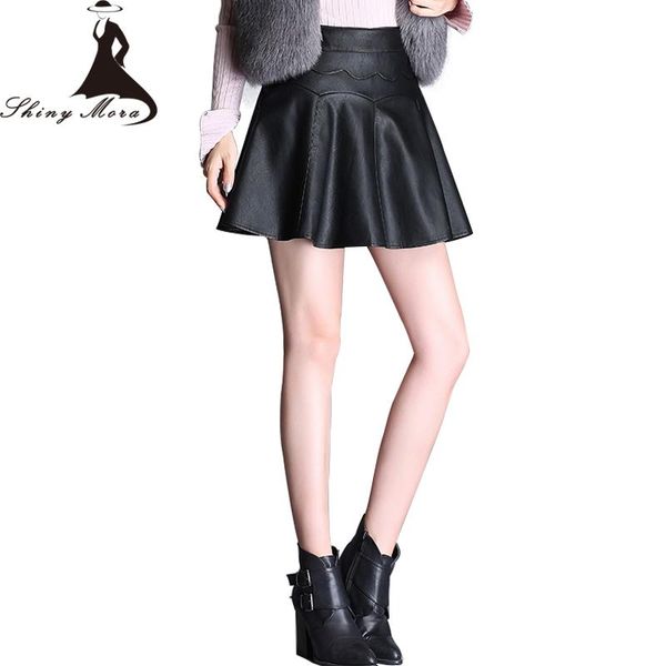 skirts shinymora fashion pu pleated for women high waist mini leather causal female elegant big size 5xl, Black
skirts shinymora fashion pu pleated for women high waist mini leather causal female elegant big size 5xl, Black