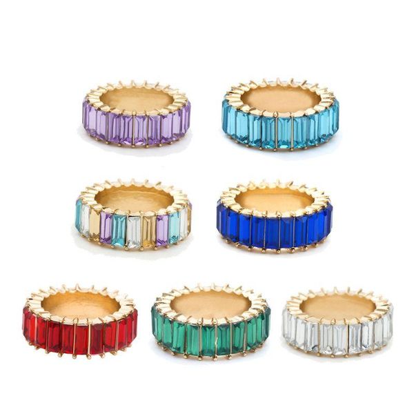 cluster rings 8 colors rainbow crystals ring cubic zirconia band stackable women, Golden;silver
cluster rings 8 colors rainbow crystals ring cubic zirconia band stackable women, Golden;silver