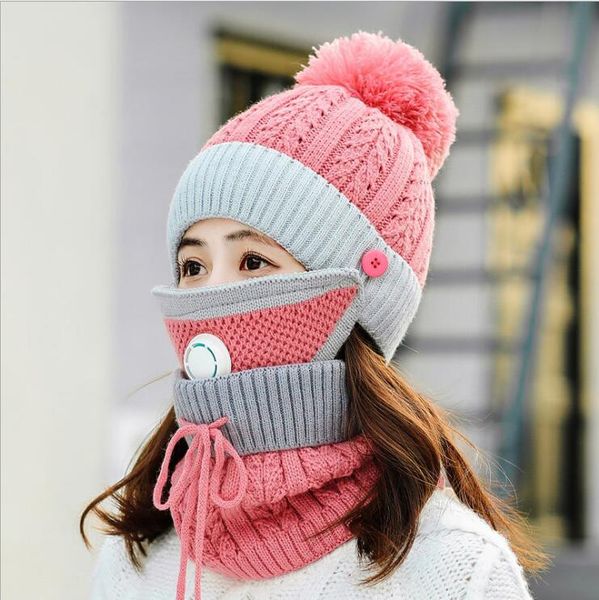 very nice female autumn and winter new style breathing valve mask hats caps scarves sets dmzm031a fashion thicken warm outdoor cycling knit, Blue;gray
very nice female autumn and winter new style breathing valve mask hats caps scarves sets dmzm031a fashion thicken warm outdoor cycling knit, Blue;gray