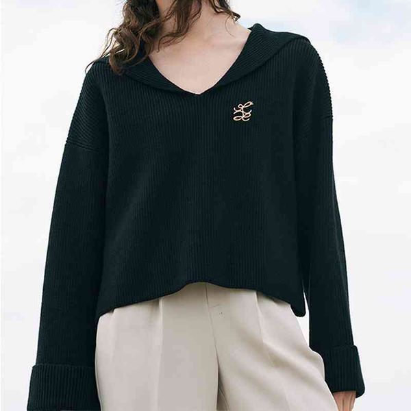 women's hoodies & sweatshirts japanese jumper 2022 autumn winter sweater women sweet simple solid sailor collar long sleeve rib knitted, Black
women's hoodies & sweatshirts japanese jumper 2022 autumn winter sweater women sweet simple solid sailor collar long sleeve rib knitted, Black
