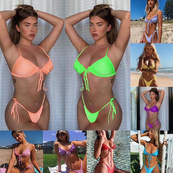 brazilian micro bikinis mujer string swimsuit female bikini set yellow swimwear women mini bathing suit, White;black
brazilian micro bikinis mujer string swimsuit female bikini set yellow swimwear women mini bathing suit, White;black