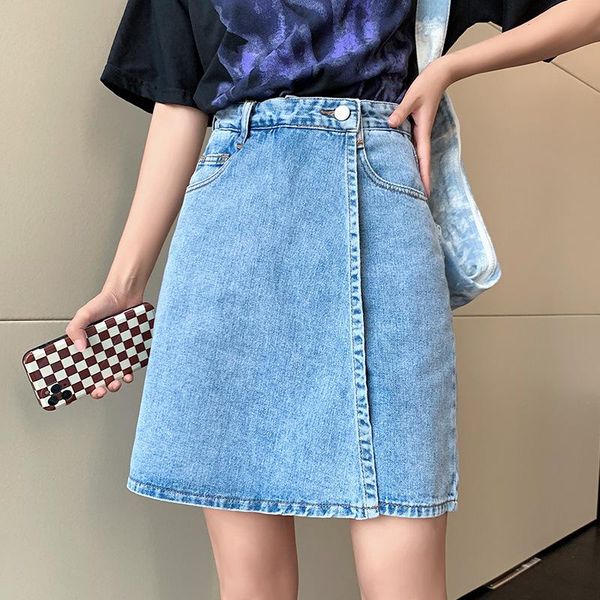 women's shorts 2021 denim high waist half-length short culottes summer thin a- line split small for women, White;black
women's shorts 2021 denim high waist half-length short culottes summer thin a- line split small for women, White;black