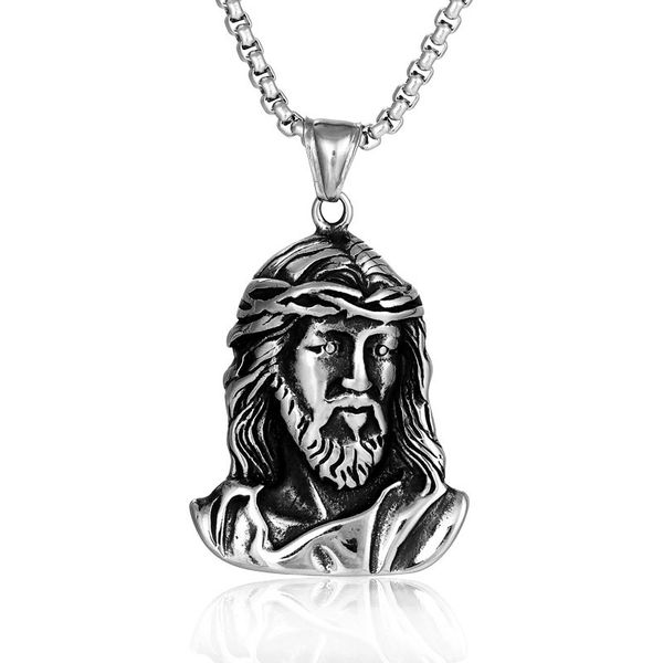 fashion silver mens necklace jewelry fashion stainless steel jesus pendant necklace hip hop necklace jewelry
fashion silver mens necklace jewelry fashion stainless steel jesus pendant necklace hip hop necklace jewelry