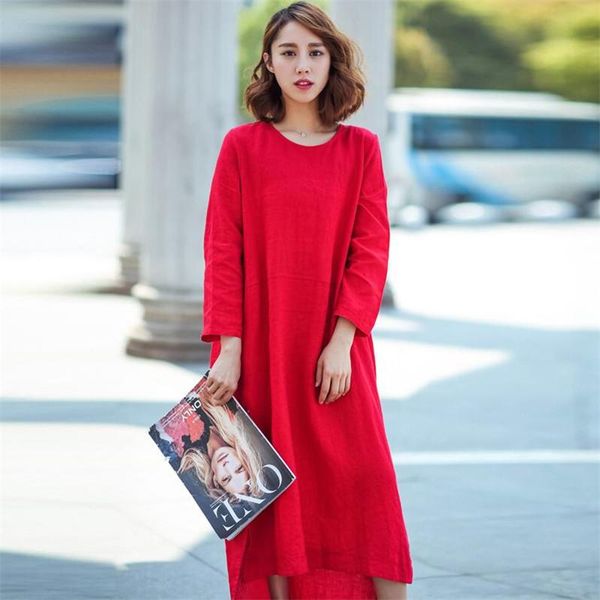 casual dresses red green black navy blue long sleeves solid color women dress 2021 loose street work o-neck irregular vestido, Black;gray
casual dresses red green black navy blue long sleeves solid color women dress 2021 loose street work o-neck irregular vestido, Black;gray