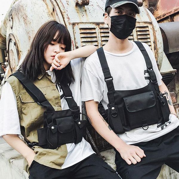 waist bags functional tactical chest bag for woman fashion hip hop vest streetwear pack black rig zy948
waist bags functional tactical chest bag for woman fashion hip hop vest streetwear pack black rig zy948