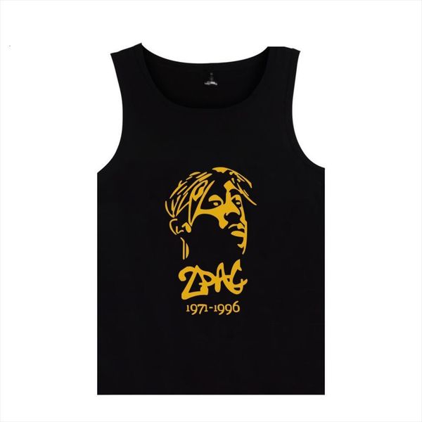 famous hip hop rapper 2pac tank tupac amaru shakur silhouette print vest summer clothes plus size 4xl, White;black
famous hip hop rapper 2pac tank tupac amaru shakur silhouette print vest summer clothes plus size 4xl, White;black