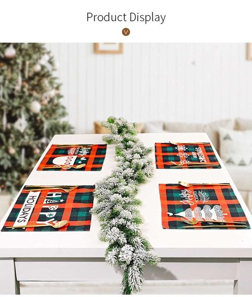 mats & pads non-slip and heat resistant merry christmas placemats tree snowflake five-pointed star decorations navidad
mats & pads non-slip and heat resistant merry christmas placemats tree snowflake five-pointed star decorations navidad