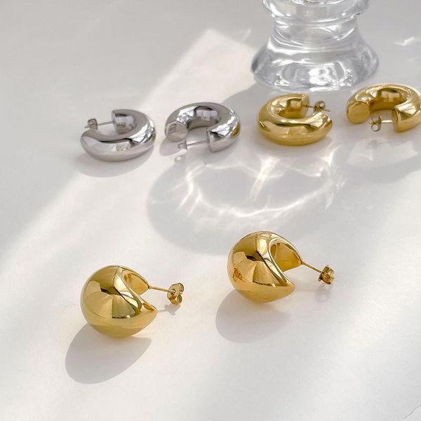 hoop & huggie zj 2021 fashion stainless steel chunky statement thick hollow c moon gold silver color earrings minimalist jewelry, Golden;silver
hoop & huggie zj 2021 fashion stainless steel chunky statement thick hollow c moon gold silver color earrings minimalist jewelry, Golden;silver