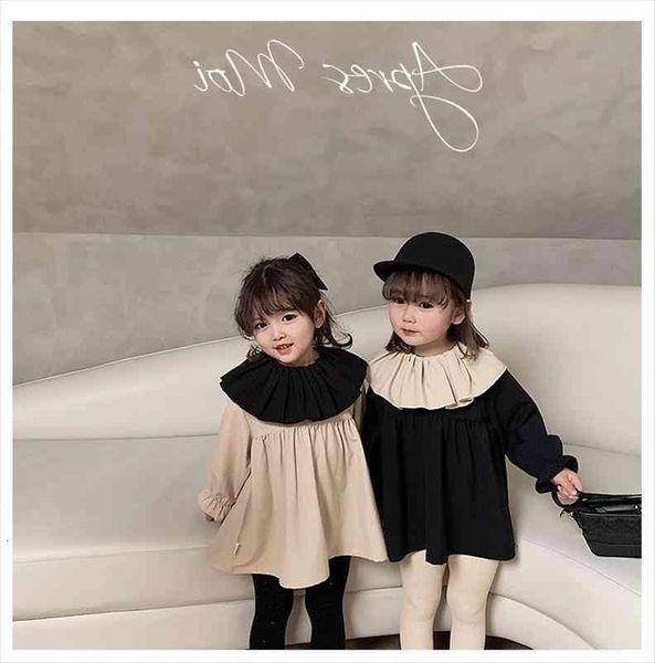 spring ruffles collar dress kid girls blouses cotton baby girl shirts for children clothing princess dresses, White;black
spring ruffles collar dress kid girls blouses cotton baby girl shirts for children clothing princess dresses, White;black