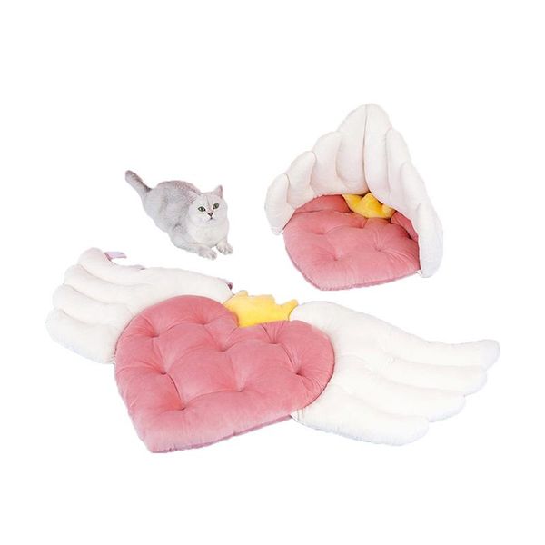 cat beds & furniture 1pc pet cushion angel wings love four seasons universal nest sofa dual-use mattress supplies accessories
cat beds & furniture 1pc pet cushion angel wings love four seasons universal nest sofa dual-use mattress supplies accessories