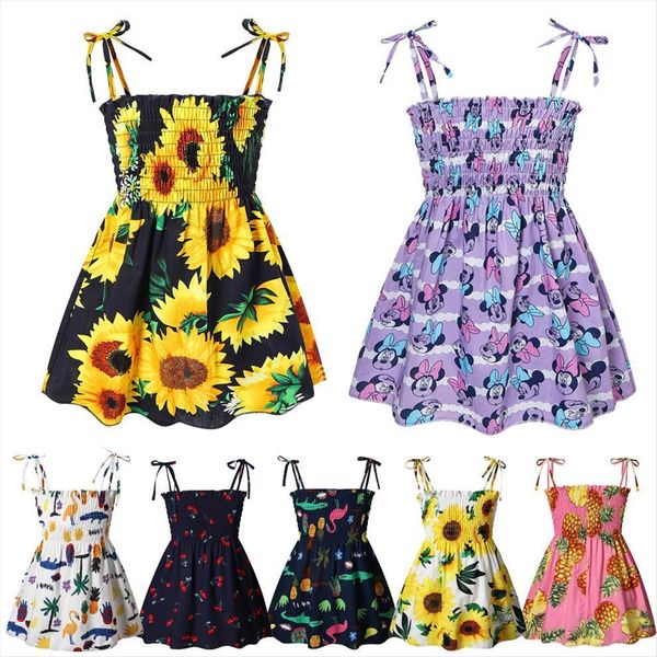 boho girl clothing summer baby dresses beach floral backless sling clothes children princess 2 7t jyf, Red;yellow
boho girl clothing summer baby dresses beach floral backless sling clothes children princess 2 7t jyf, Red;yellow