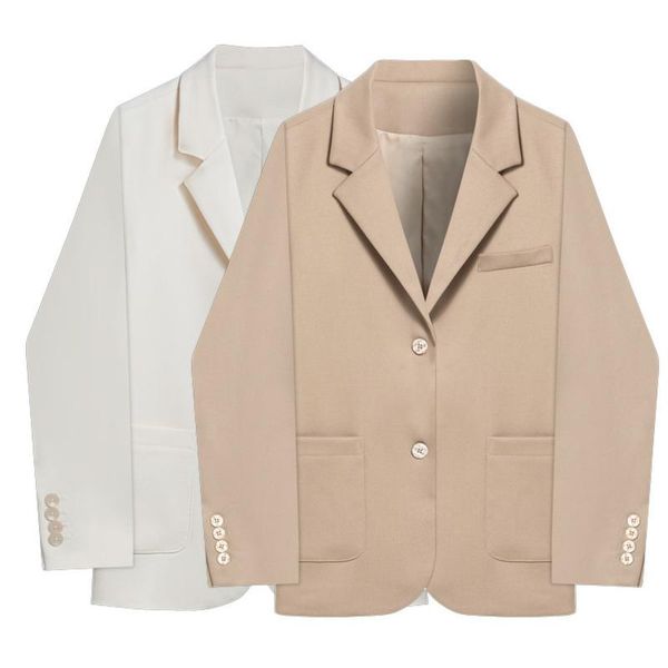 women's suits & blazers peonfly loose outerwear women suit jacket spring autumn female jacke 2021 elegant chic single breasted blazer f, White;black
women's suits & blazers peonfly loose outerwear women suit jacket spring autumn female jacke 2021 elegant chic single breasted blazer f, White;black
