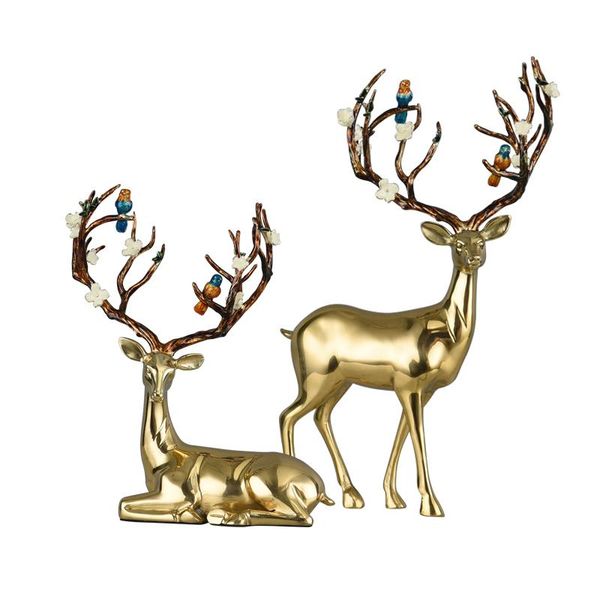 decorative objects & figurines chinese style living room porch wine cabinet tv home copper deer decoration christmas mini garden
decorative objects & figurines chinese style living room porch wine cabinet tv home copper deer decoration christmas mini garden