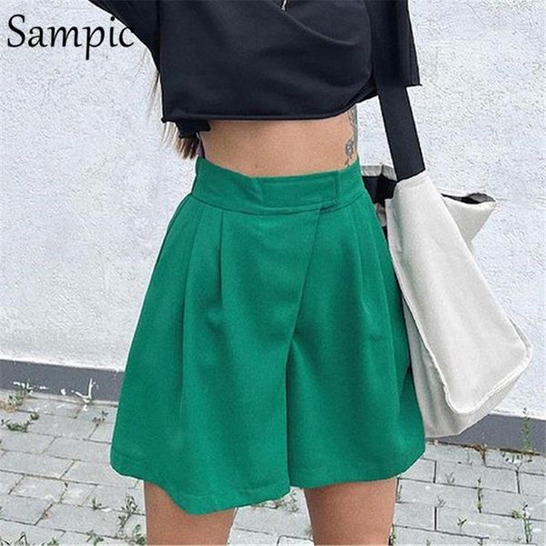 women's shorts sampic harajuku y2k casual high waisted summer mini skinny 2021 for women club fashion green streetwear, White;black
women's shorts sampic harajuku y2k casual high waisted summer mini skinny 2021 for women club fashion green streetwear, White;black