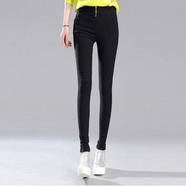 women's pants & capris fashion high waist trousers autumn winter skinny female elastic pencil, Black;white
women's pants & capris fashion high waist trousers autumn winter skinny female elastic pencil, Black;white