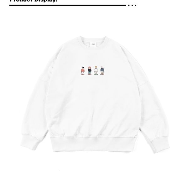 wuhang spring and autumn 2020 product pure cotton lovers lilliputian printing loose round neck casual sweater men's fashion1, Black
wuhang spring and autumn 2020 product pure cotton lovers lilliputian printing loose round neck casual sweater men's fashion1, Black