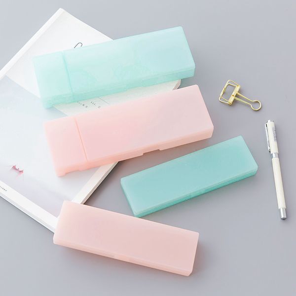 2 maten leuke kawaii simple transparent etui pennenbaek frosted plastic opbergbox learning paper office supplies
2 maten leuke kawaii simple transparent etui pennenbaek frosted plastic opbergbox learning paper office supplies