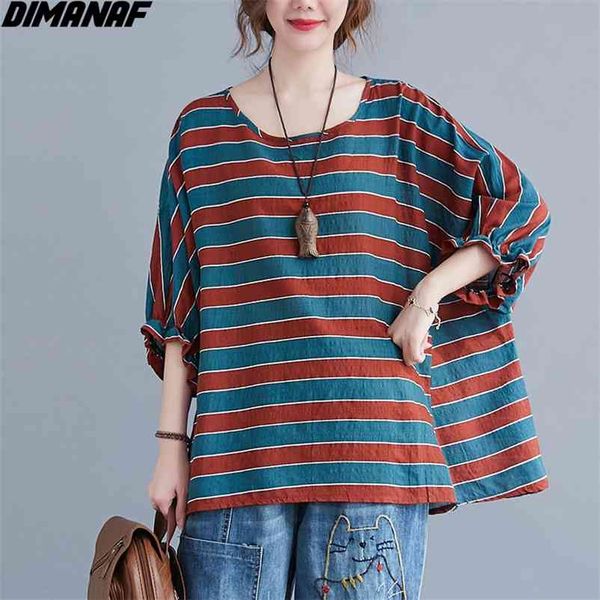 plus size women t-shirt striped linen tee shirt loose vintage bat summer oversize 5xl 6xl 210531, White
plus size women t-shirt striped linen tee shirt loose vintage bat summer oversize 5xl 6xl 210531, White