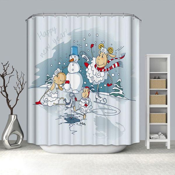 shower curtains merry christmas snowman santa reindeer waterproof hooks included
shower curtains merry christmas snowman santa reindeer waterproof hooks included