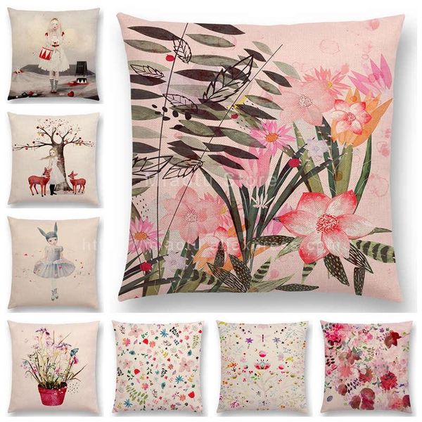little girl cushion cover floral pattern dreamy garden fantasy night butterfly deer sofa pillow case for girls
little girl cushion cover floral pattern dreamy garden fantasy night butterfly deer sofa pillow case for girls