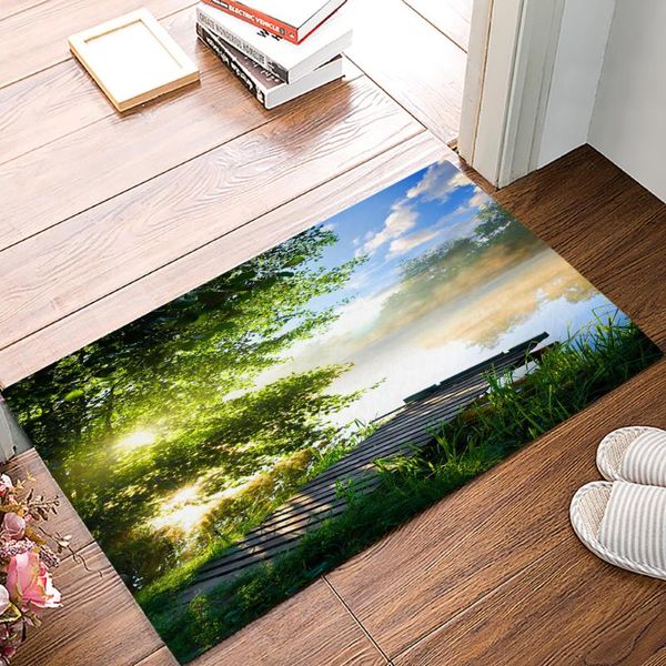 carpets modern family doormats lake water garden trees for kitchen bathroom non-slip mats living room decoration welcome art carpet
carpets modern family doormats lake water garden trees for kitchen bathroom non-slip mats living room decoration welcome art carpet