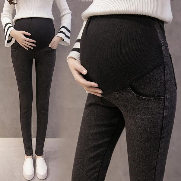 maternity bottoms skinny denim pants clothing pregnancy jeans leggings elastic pregnant women's slim fit stretch trousers, White
maternity bottoms skinny denim pants clothing pregnancy jeans leggings elastic pregnant women's slim fit stretch trousers, White