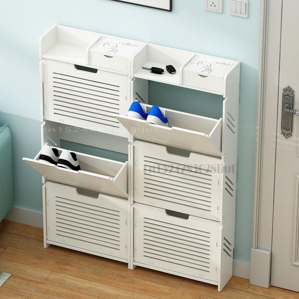 fashionable simple shoe cabinet louvered door ventilation ultra-thin tipping shoe rack entrance porch cabinet space saving
fashionable simple shoe cabinet louvered door ventilation ultra-thin tipping shoe rack entrance porch cabinet space saving