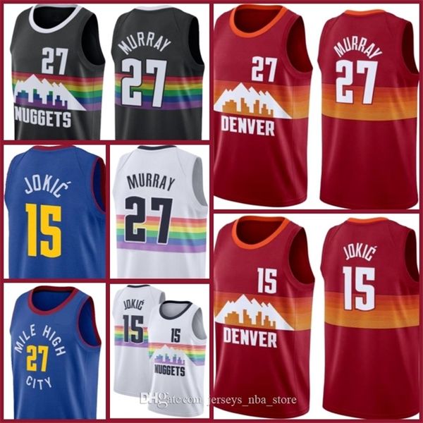 Denver\rNuggets\rJersey Jokic Jamal 27 Murray Jersey Basketball Nikola Allen 3 Iverson Dikembe 55 Mutombo Men, Color14
Denver\rNuggets\rJersey Jokic Jamal 27 Murray Jersey Basketball Nikola Allen 3 Iverson Dikembe 55 Mutombo Men, Color14