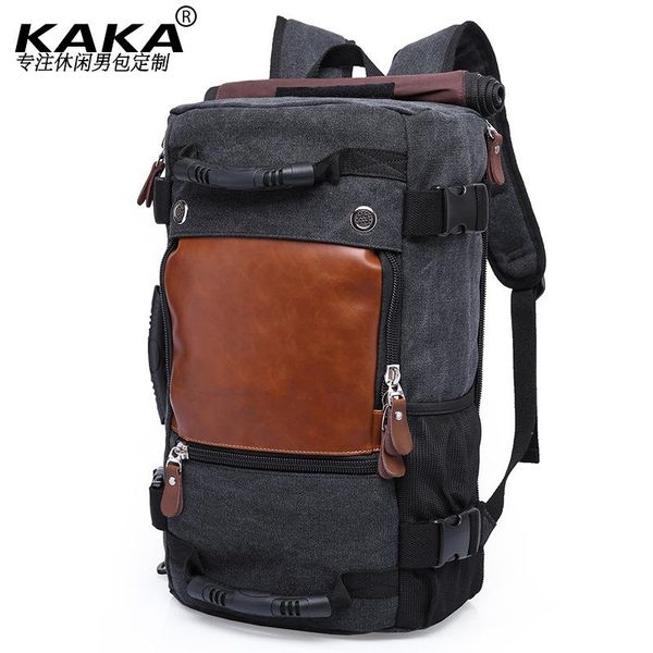 backpack artistic retro leisure korean style large capacity canvas men's multi-functional travel
backpack artistic retro leisure korean style large capacity canvas men's multi-functional travel