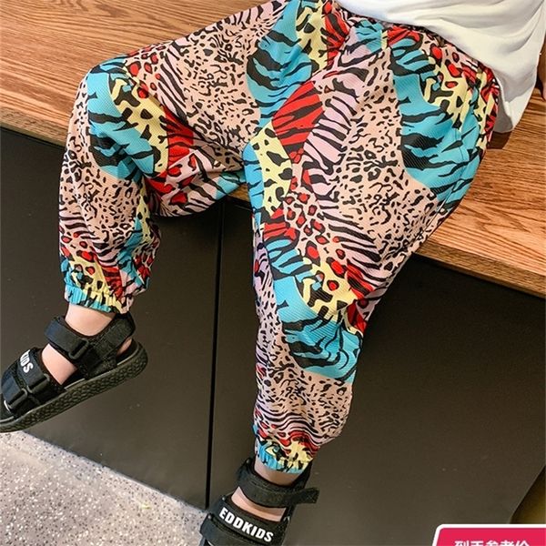 boy's leopard print anti mosquito pants thin summer pants summer handsome boy's big cropped pants fashion children's clothing, Blue
boy's leopard print anti mosquito pants thin summer pants summer handsome boy's big cropped pants fashion children's clothing, Blue