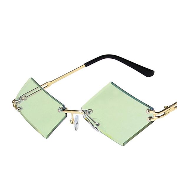 sunglasses rimless metal frame women's fashion tinted lens sun glasses for women square shades gradient eyewear, White;black
sunglasses rimless metal frame women's fashion tinted lens sun glasses for women square shades gradient eyewear, White;black