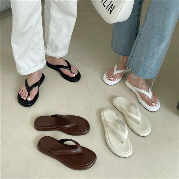 slippers women's shoes 2021 summer south korea dongdaemun thick-soled outside wear beach flat flip-flops, Black
slippers women's shoes 2021 summer south korea dongdaemun thick-soled outside wear beach flat flip-flops, Black