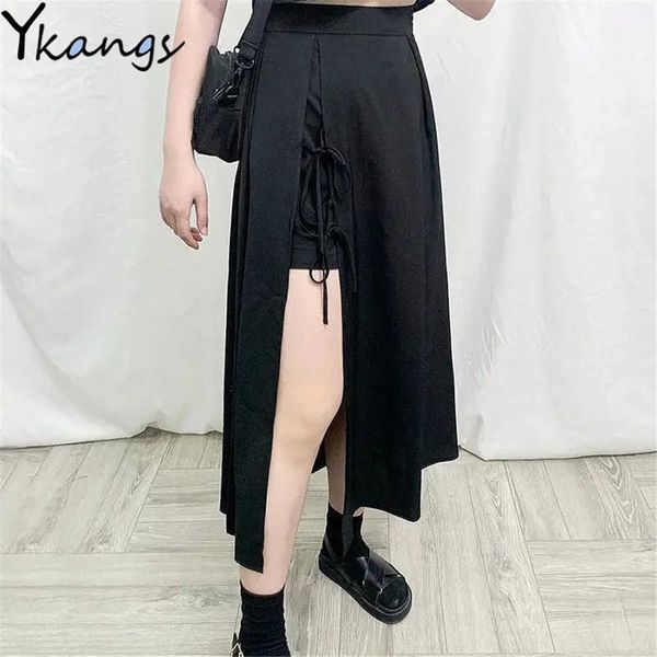 summer harajuku goth pleated skirt women punk vintage high waist black long skirt korean fashion simple midi skirt shorts 210619
summer harajuku goth pleated skirt women punk vintage high waist black long skirt korean fashion simple midi skirt shorts 210619