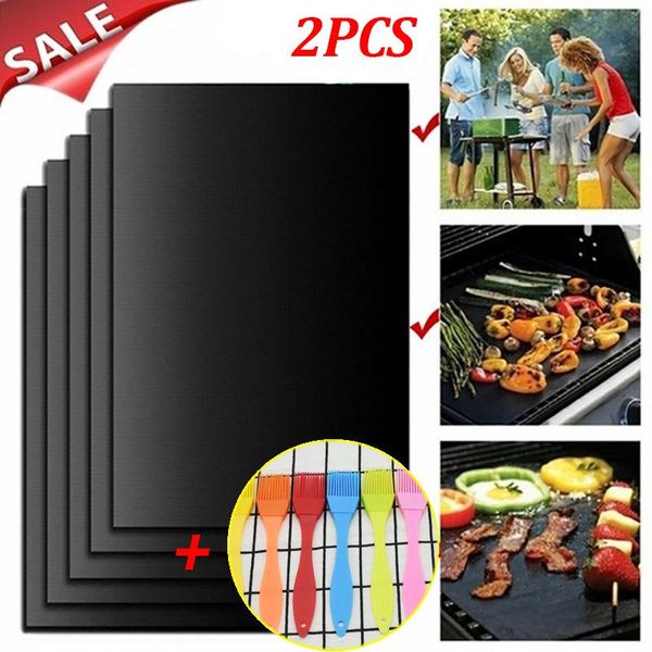 tools & accessories reusable non-stick bbq grill mat 40x33cm baking cooking grilling sheet heat resistant easily cleaned kitchen
tools & accessories reusable non-stick bbq grill mat 40x33cm baking cooking grilling sheet heat resistant easily cleaned kitchen