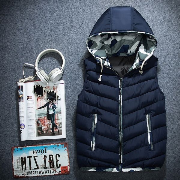 couple men's autumn and winter new korean version thickened leisure down cotton vest brand jacket, Black;white
couple men's autumn and winter new korean version thickened leisure down cotton vest brand jacket, Black;white
