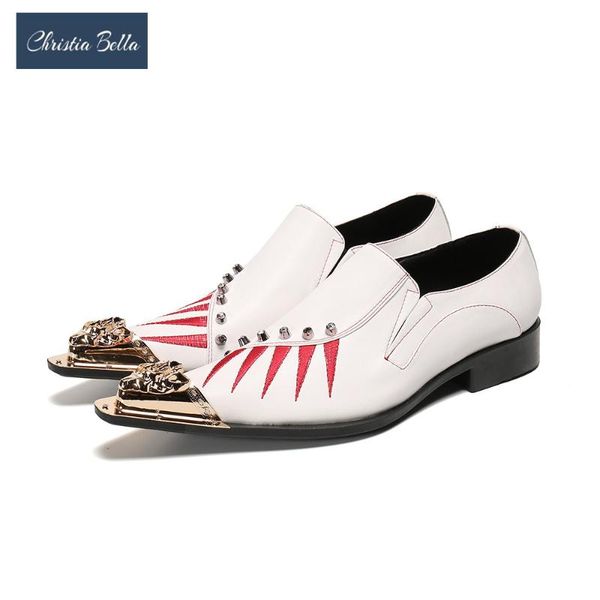dress shoes large size 38-47 fashion rivets men party white real leather business oxford man italian office footwear, Black
dress shoes large size 38-47 fashion rivets men party white real leather business oxford man italian office footwear, Black