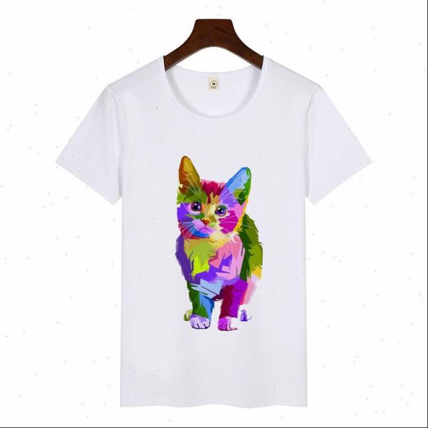 womens cat drawing print t shirt casual print graphic tee female colorful t shirt summer harajuku ropa mujer short sleeved, White
womens cat drawing print t shirt casual print graphic tee female colorful t shirt summer harajuku ropa mujer short sleeved, White
